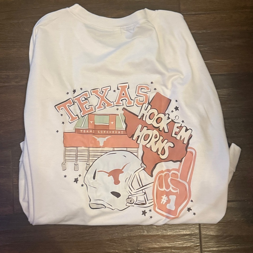 Texas Longhorns burnt orange and white Sweatshirt